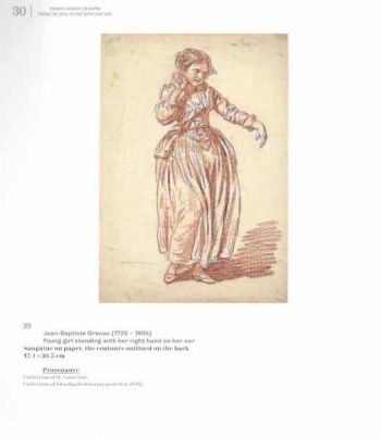 French works on paper from the 16th to the 20th century. Collection of Inna Bazhenova