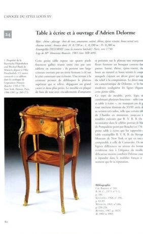 Le mobilier du musée Carnavalet