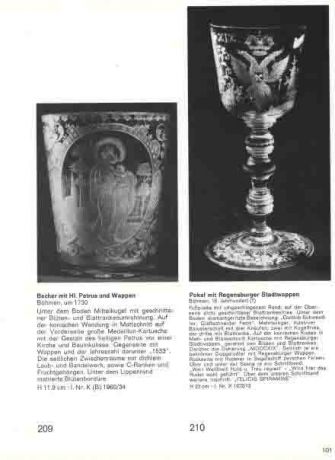 Glaser: Antike, Mittelalter, neuere Zeit : Museum der Stadt Regensburg, Katalog d. Glassammlung, Sammlung Brauser