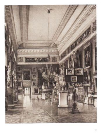 Картинная галерея Эрмитажа в гравюрах, рисунках и миниатюрах. Каталог выставки