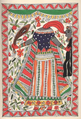 Живопись Мадхубани. Штат Бихар. Индия